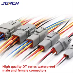 1 Pcs Deutsch DT connector with 15cm Wiring harness DT06-2S/DT04-2P 2P 3P 4P 6P 8P 12P waterproof electrical connector