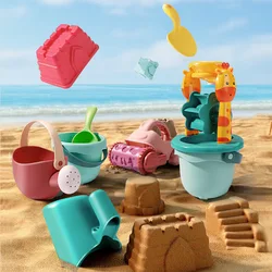 Children Beach Toys Kit Baby Summer Digging Sand Tool with Shovel Water Game Play Outdoor Toy Set Sandbox for Boys Girls