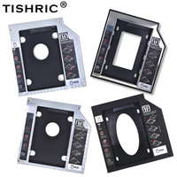 TISHRIC Universal 12.7mm/9.5mm HDD Caddy Case SATA 3.0 2.5\
