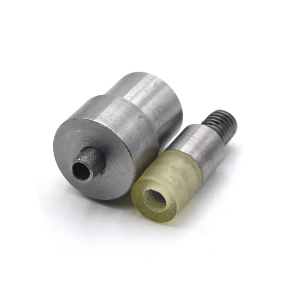 KALASO 1Set Hand Press Die Mould Tool for 6.5x5.5 mm Acrylic Cone Punk Studs Rivets Spikes DIY Craft Supplies