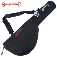 Sougayilang-bolsa de pesca de 48-68cm, bolsas de pesca de nailon multifunción portátiles, bolsa para caña de pescar, estuche, bolsa de almacenamiento de herramientas para aparejos de pesca