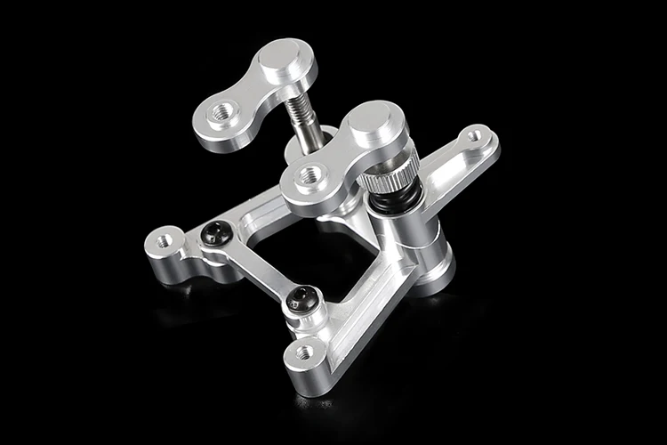 مجموعة أذرع ممسحة التوجيه المصنوعة من الألومنيوم باستخدام الحاسب الآلي تناسب HPI Baja 5B 5T 5SC King Motor وRovan Buggies