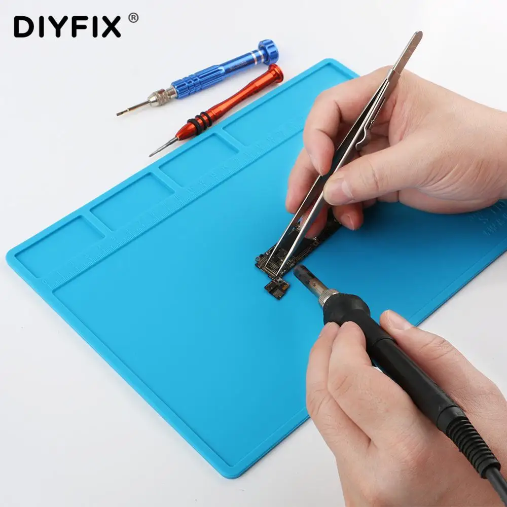 S-110 Mobile phone Computer Repair Workbench Heat Insulation Pad Anti-static Table Mat High Temperature And Anti-scald Mat Tool
