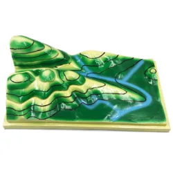 Contour map Teaching tools of contour model geography Teaching supplies