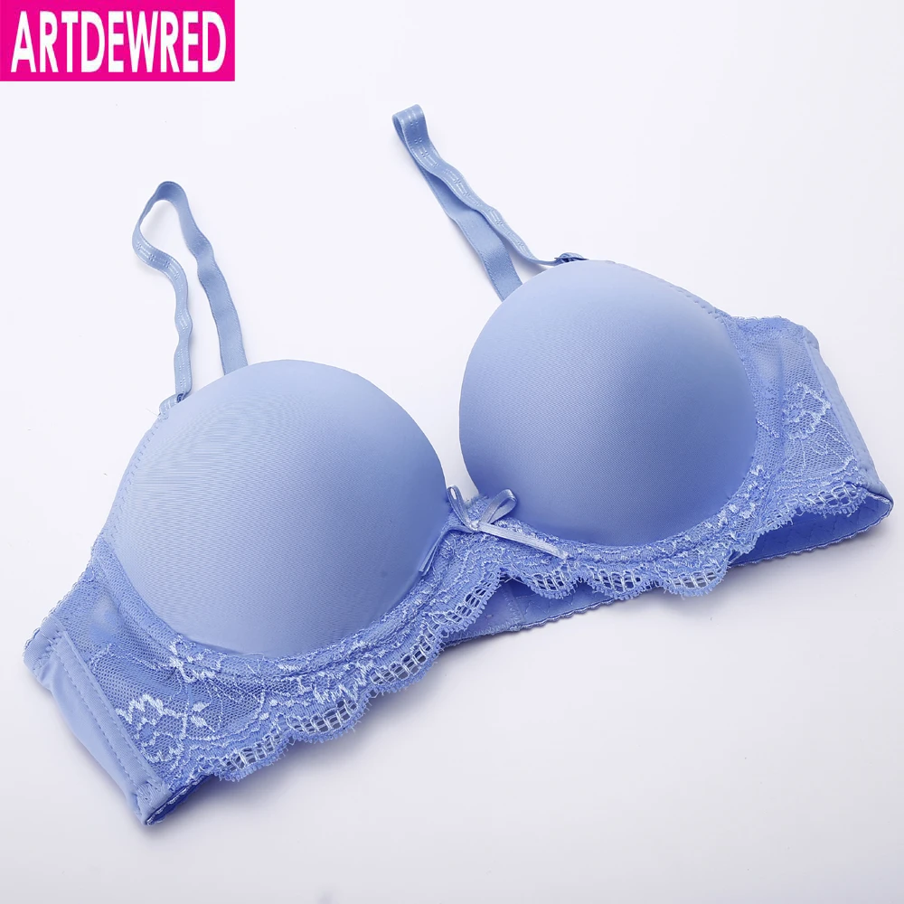 Hot Women Bra Push Up Bra For Women Sexy Cover A B C Cup Bras Solid Seamless Bralette Top Lingerie Ultrathin Female Underwear