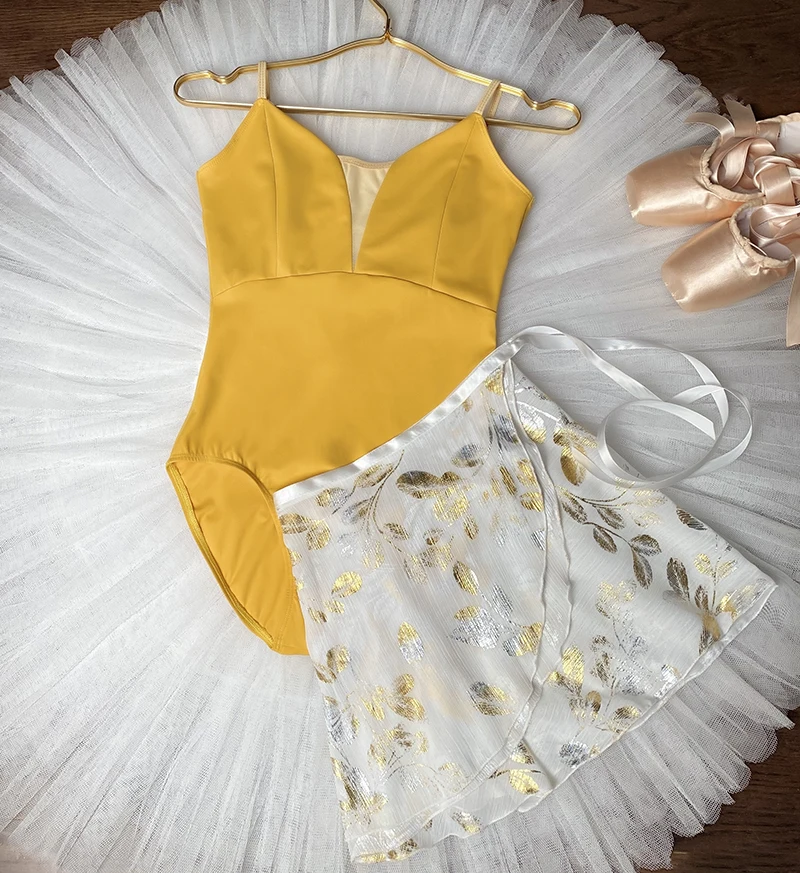 Ballett Overall Frauen hochwertige Tanz Trikot Erwachsenen ärmellose Ballett Tanz Praxis Anzug neue Yoga-Kleidung – Detail 22
