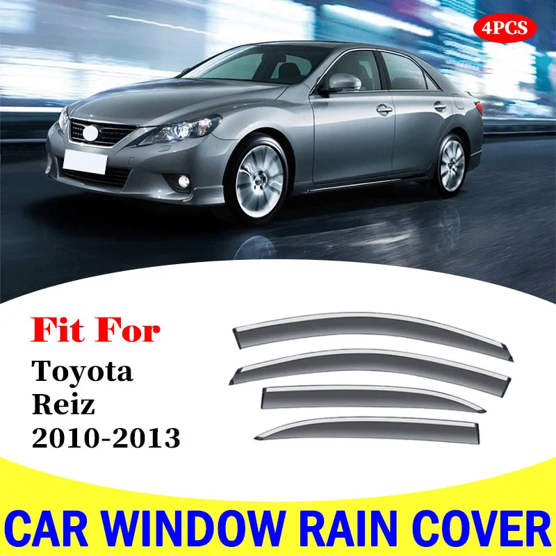 

Car Window Visors For Toyota Reiz 2010-2013 Car Windows Sunvisor Cover Rain Sun Visor Shield Cover Car Accessories Rain shield