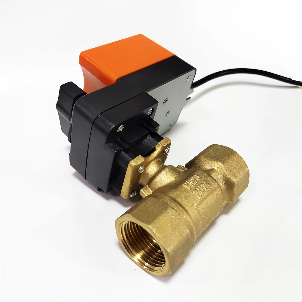 

Модулирующий клапан 1/2 дюйма, мощность 24 В переменного/постоянного тока, аналоговый сигнал управления 0–10 В/4–20 мА, проекционный кран для регулировки потока, сертифицированный CE