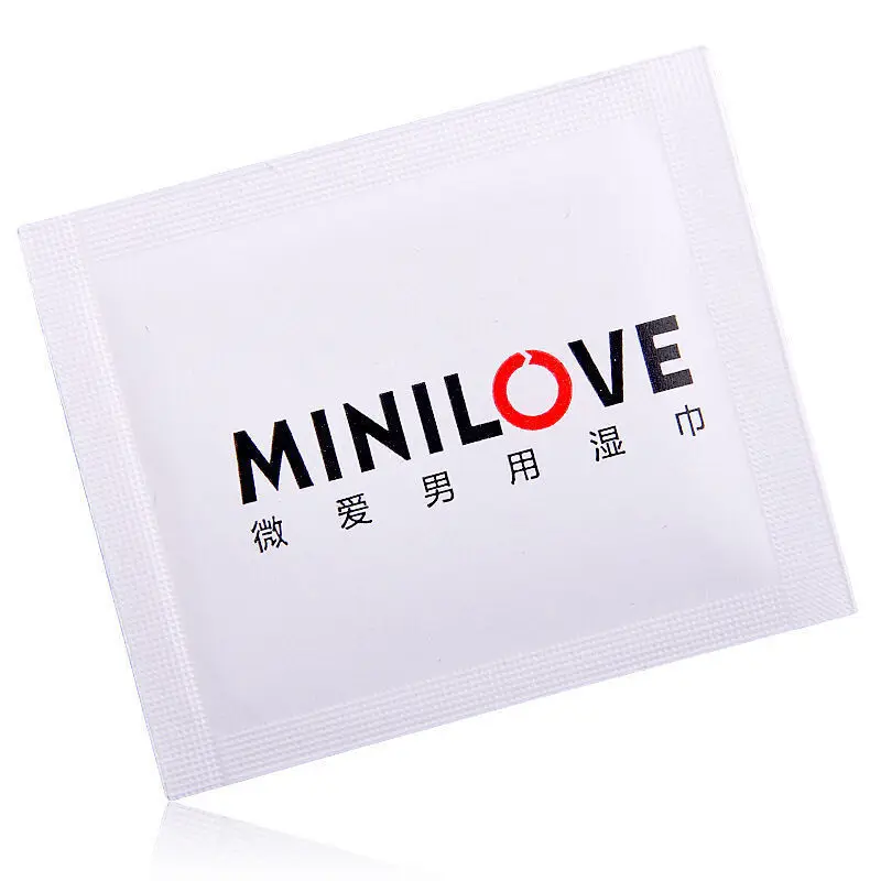 10pcs Certificated Mini Love wet wipe Sexual Prolong Retardant Ejaculation for Men Pleasure Lasting Sex Wipes Wet Tissue