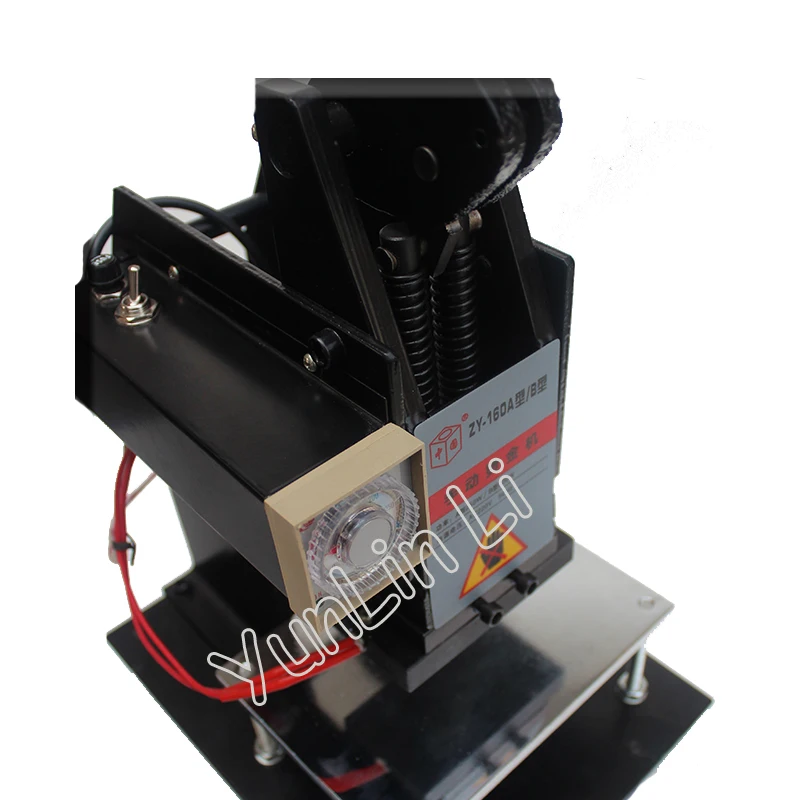 Hot Stamping Machine 150*100mm Manual Leather Embossing Machine Hot LOGO Marking Machine Bronzing Machine 220V