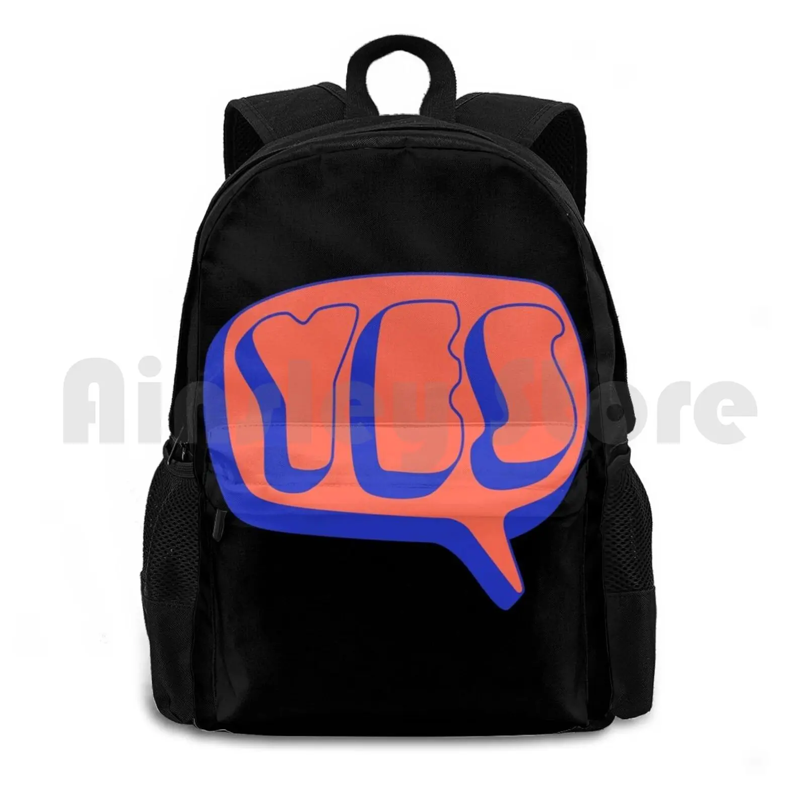 Yes Shirt Outdoor Hiking Backpack Riding Climbing Sports Bag Yes Band 70s Progressive