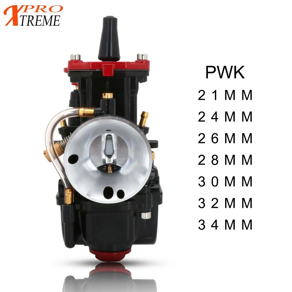 motorcycle universal 21mm 24mm 26mm 28mm 30mm 32mm 34mm PWK Carburetor Carburador For MAIKUNI 2T 4T engine scooter UTV ATV