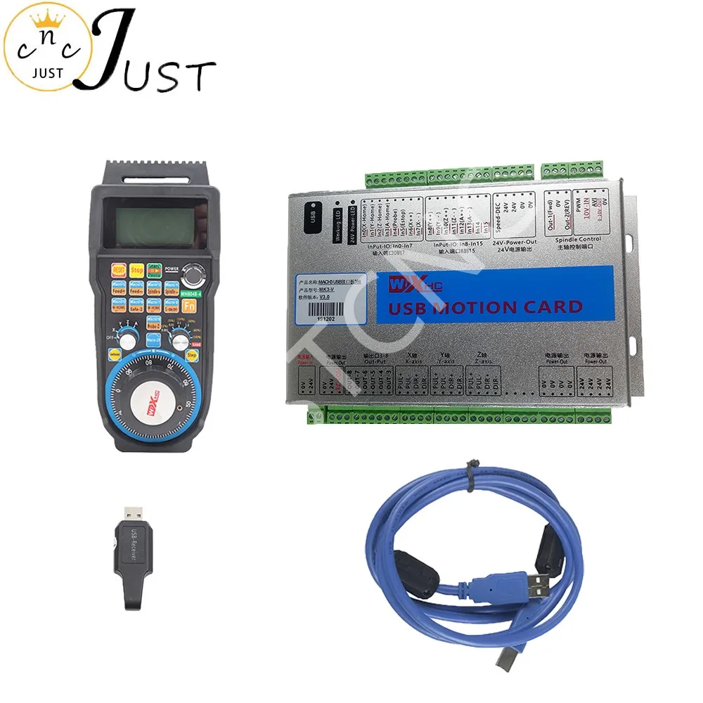 XHC usb Mach3 motion control system 3 4 6-axis USB motion control card 2MHz supports CNC lathe engraving machine NEWCARVE