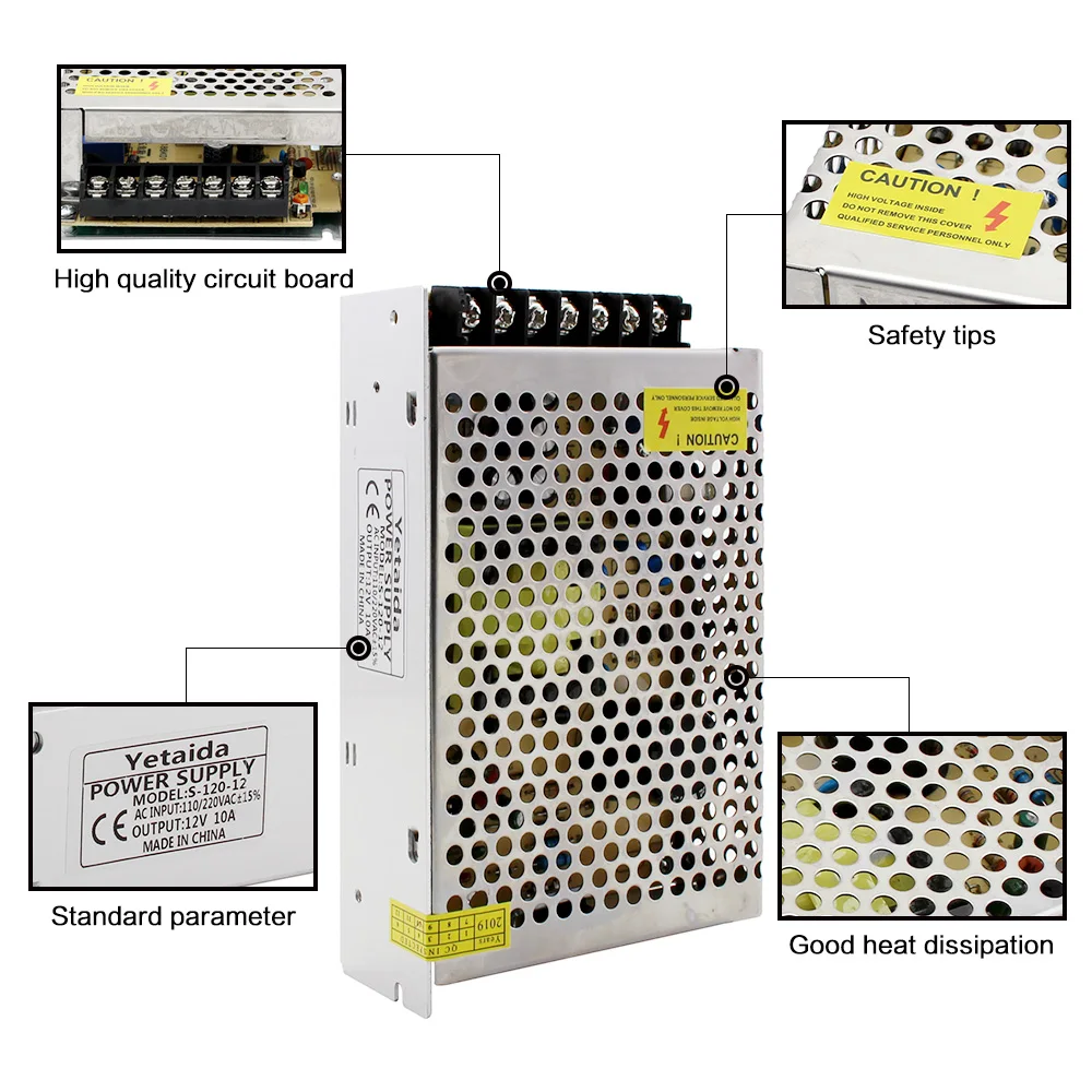 AC DC 24V 12V Power Supply 3V 5V 9V 12V 15V 18V 24V 36V Power Supply 1A 2A 3A 5A 6A 8A 10A 20A Lighting Transformers LED Driver
