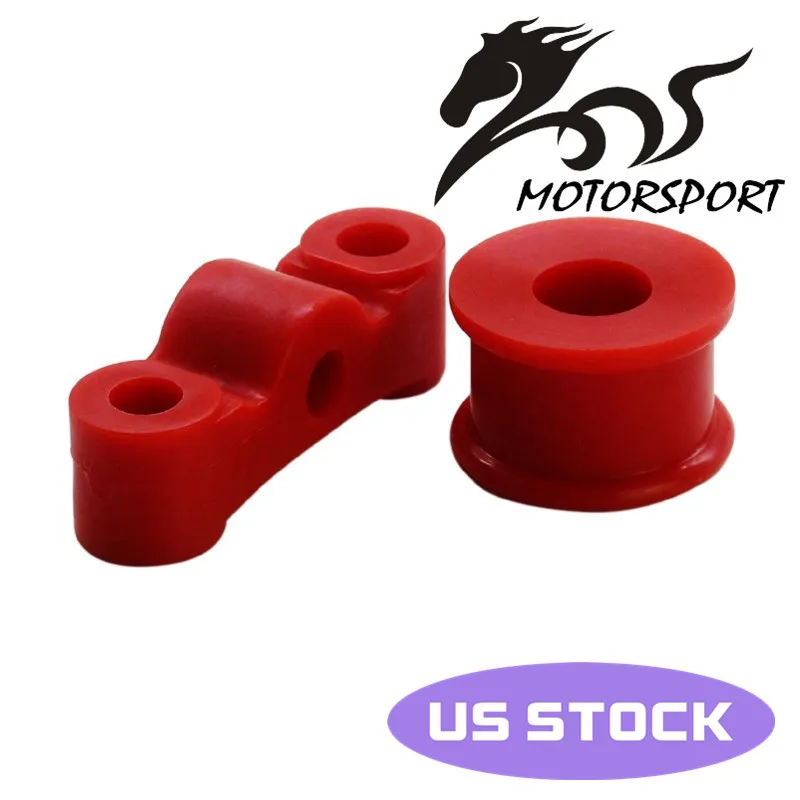 

NEW RED B series POLYURETHANE SHIFTER BUSHING KIT FOR 88-00 CIVIC DOHC B16 B18 2pcs/set