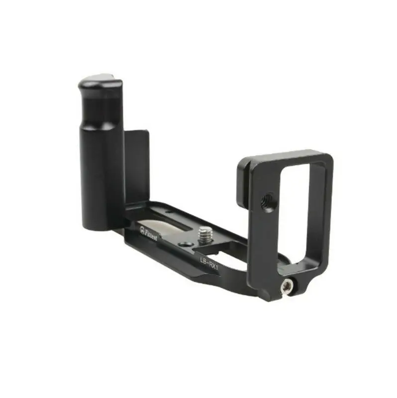 JINTU Pro Black Metal QR L Plate / L Bracket Hand Grip Holder for Sony RX1 RX1R Mirrorless Camera