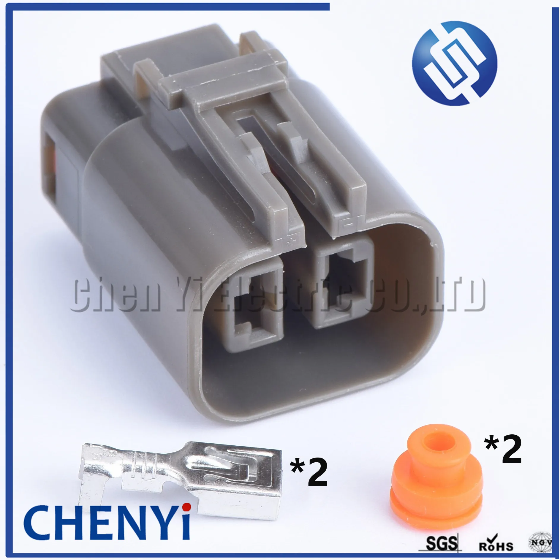 2-pins drukschakelaar stekkerkabelconnector MG640188-4 7223-6224-40 voor Nissan Hyundai Matrix Elantra dynamo-aansluitconnector