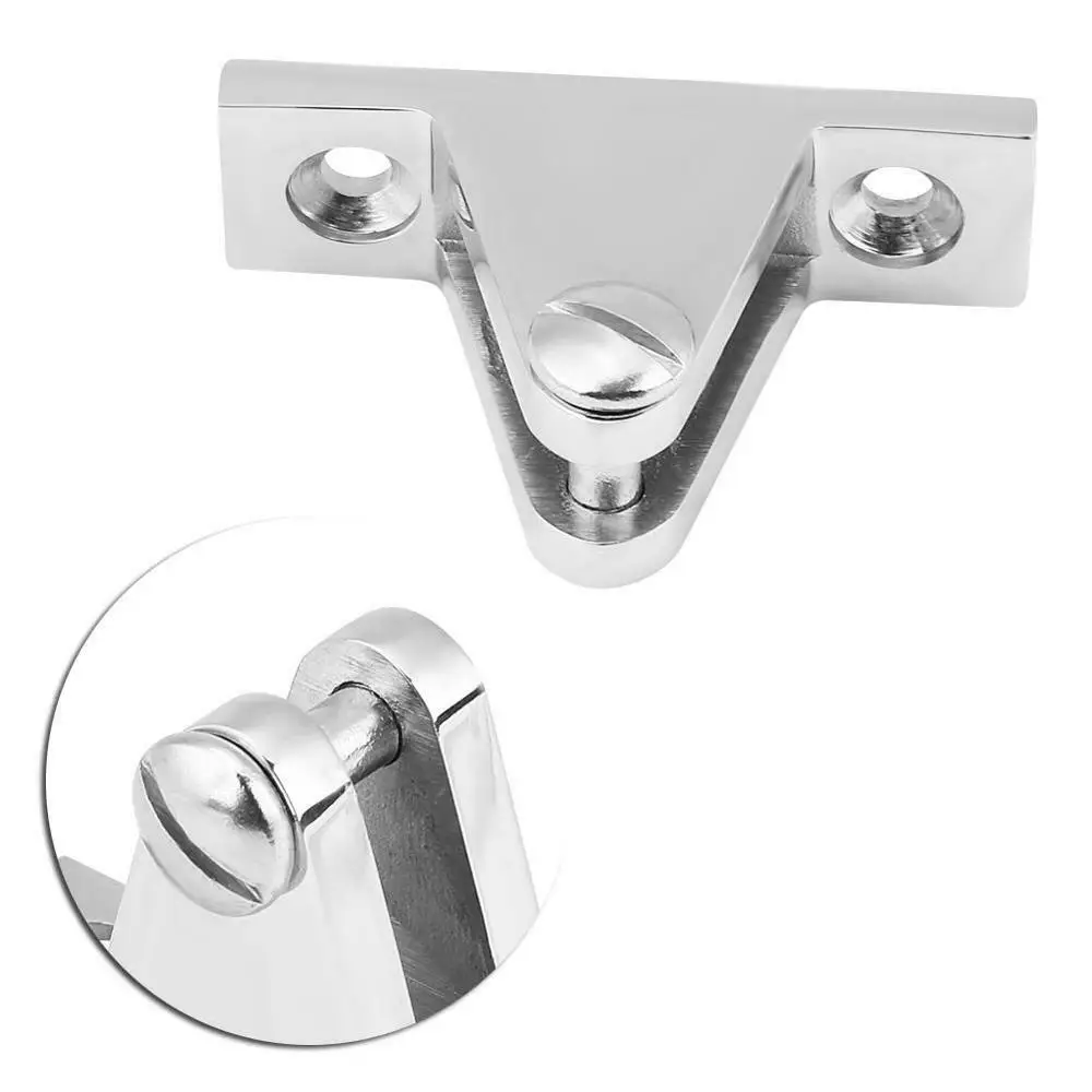 Bootsdeckscharnierhalterung aus Edelstahl 316, Bimini-Obermontage, Hardware-Zubehör für Marine, Kajak, Kanu – Detail 2