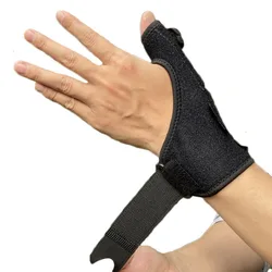 1Pcs Adjustable Wrist Protector Thumbs Support With Removable Splint Sport Sprain Injury Recovery Finger Brace Wrap Strap Band