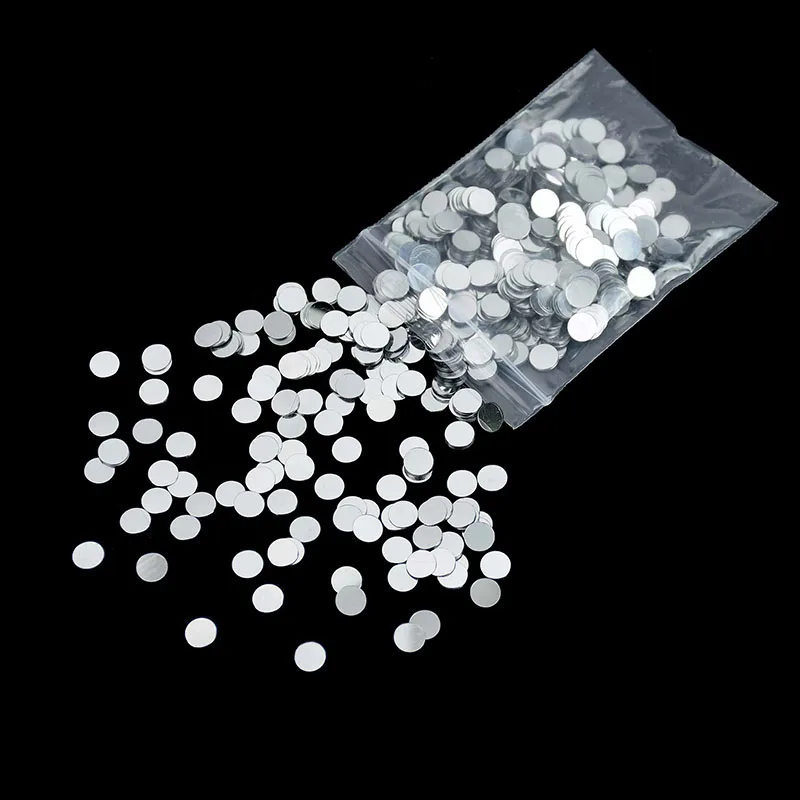 15g/bag 6mm Round Sequins Sprinkles Rose Gold Silver Blue Acrylic Table Scatters Wedding Decoration Spraying Confetti DIY Crafts