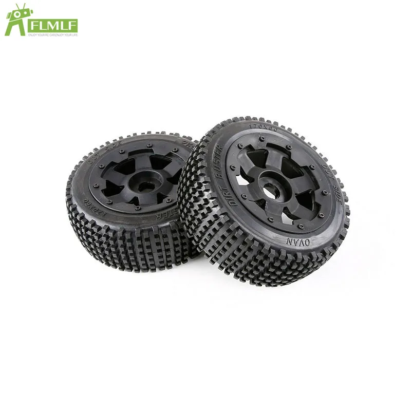 Front or Rear Wheel Tyre Off-road Small Nail Tire Assembly Set for 1/5 HPI ROFUN BAHA ROVAN KM BAJA 5B Rc Car Toys Games Parts