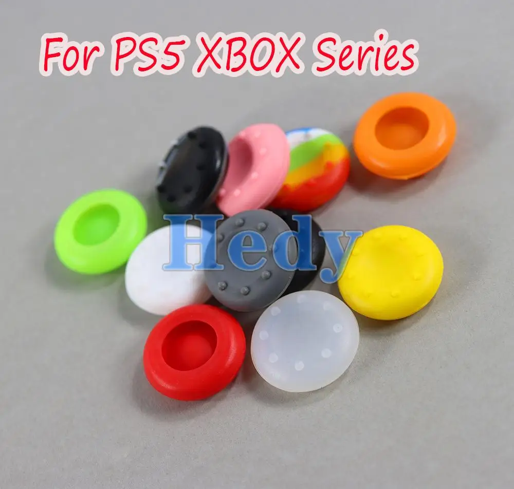 2PCS Thumb Stick Grips Silicone Joystick Cap Cover Controller Cap For PS5/PS4/PS3/PS2/XBOX360/XBOX Series/Switch Pro Gamepad
