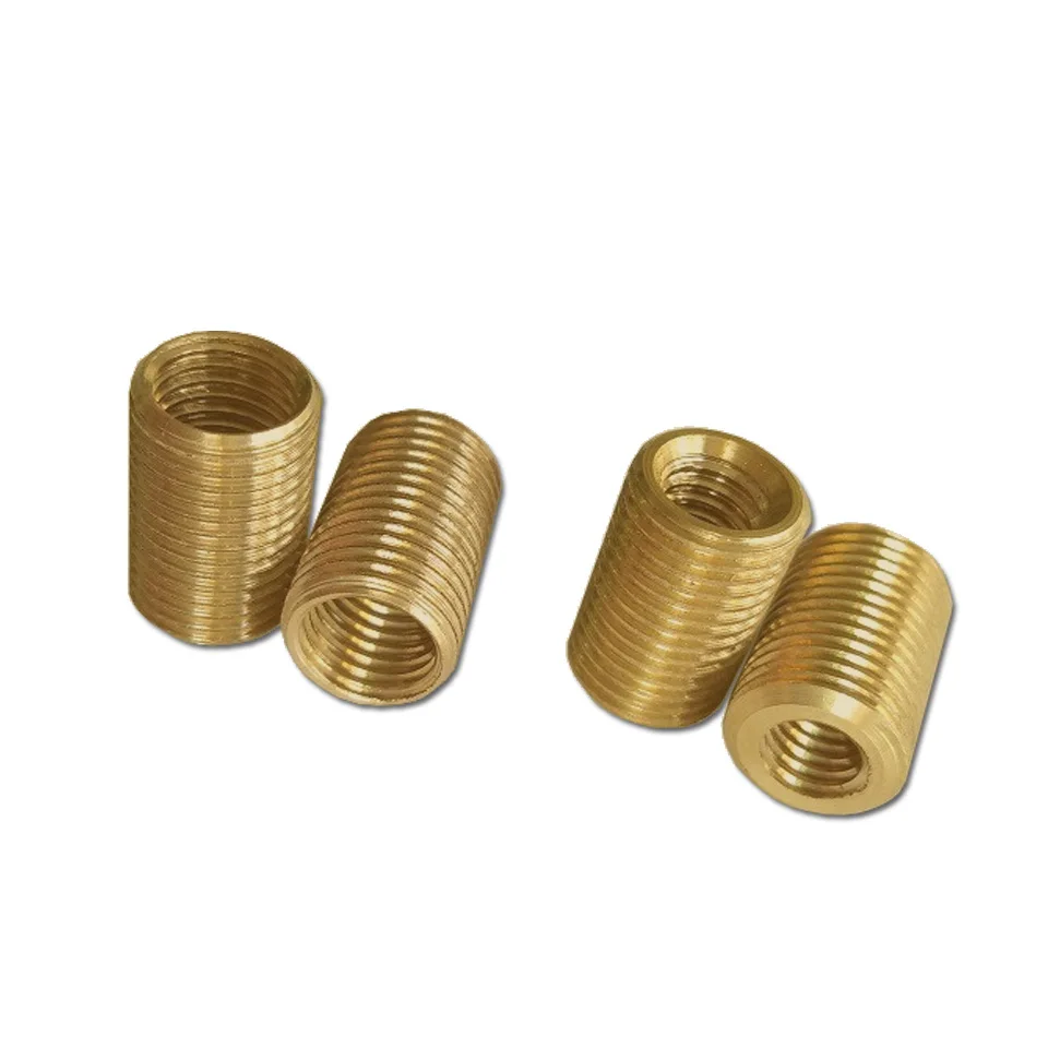 5Pcs/lot M12/M10 to M8/M6/M4 Inner And Outer Tooth Tube Pure Copper Conversion Screw Adapter Converter Hollow Tube