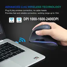 F35 Wireless Vertical Mouse 2.4G #2