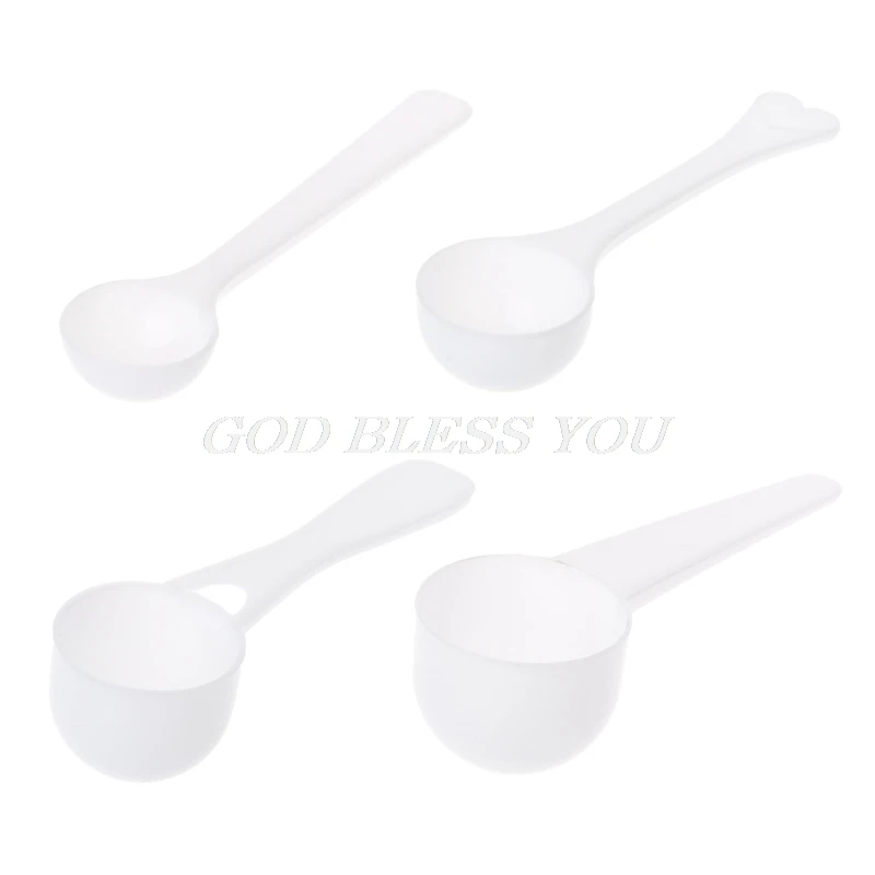 

1/3/5/10g Measuring Spoons Coffee Protein Milk Powder Scoops Spoon Kitchen Tools Drop Shipping