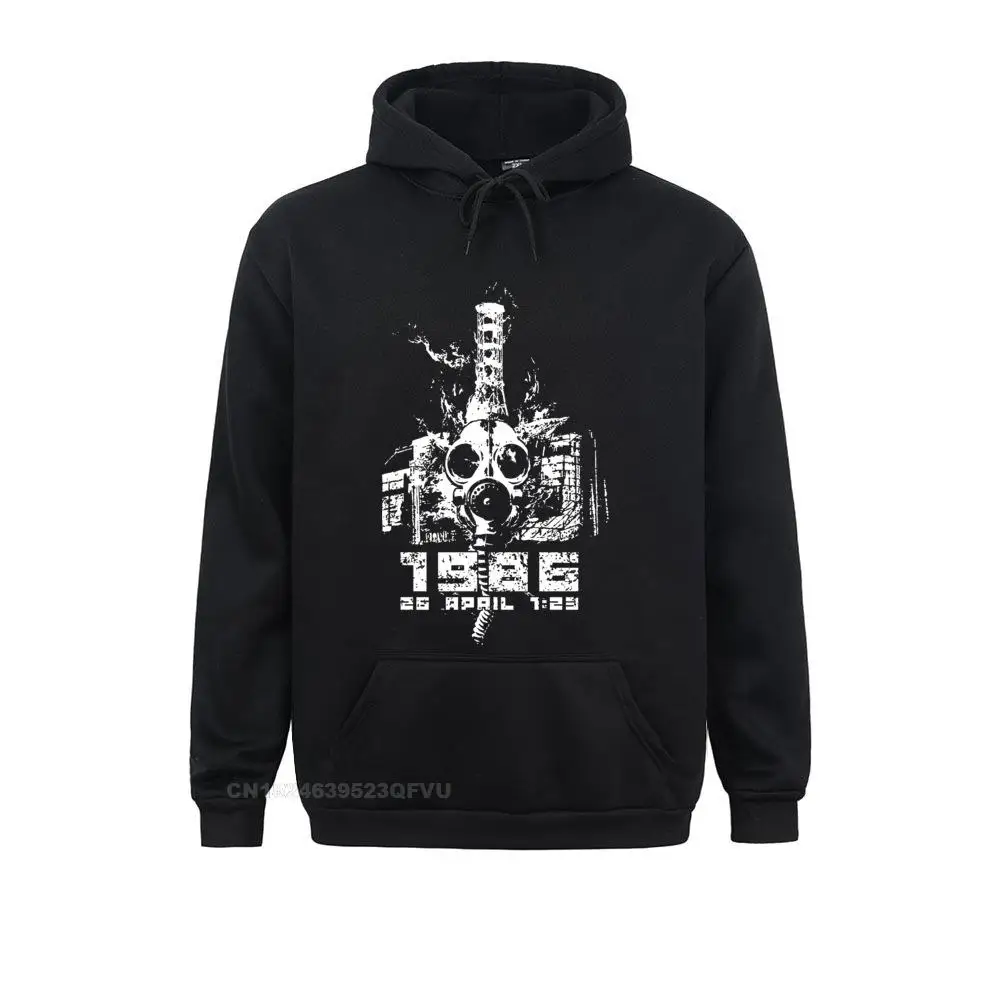 1986 Bute Women Men Premium Cotton Men Crewneck Tv Show Russia Gas Mask Tees Sweasweater Happy New Year