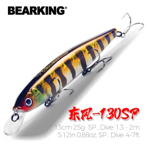 Tungsten Fishing Lures 13cm bearking