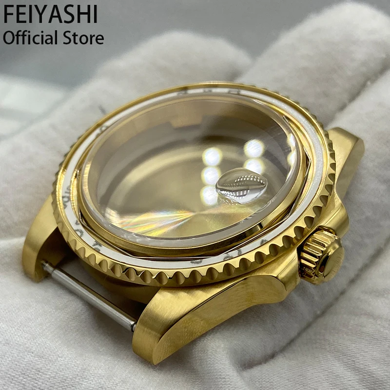 For Seiko nh34 nh35 nh36 nh38 Movement 28.5mm Dial 316L Stainless Steel Sapphire Crystal Glass Men's Watch Case Accessory Parts