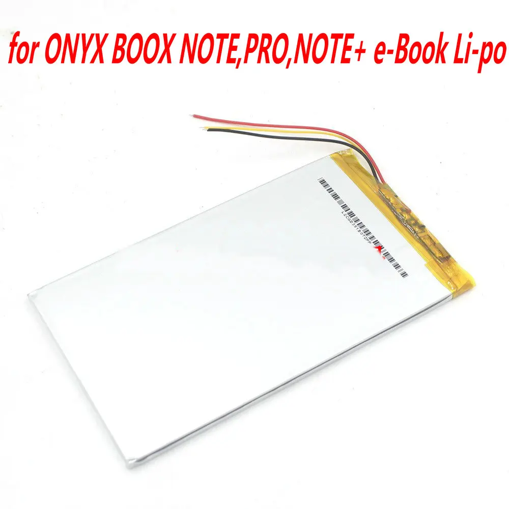 

High Quality 3.7V 5500mAh With 3 Lines For For ONYX BOOX NOTE PRO NOTE+ e-Book Replace The Battery