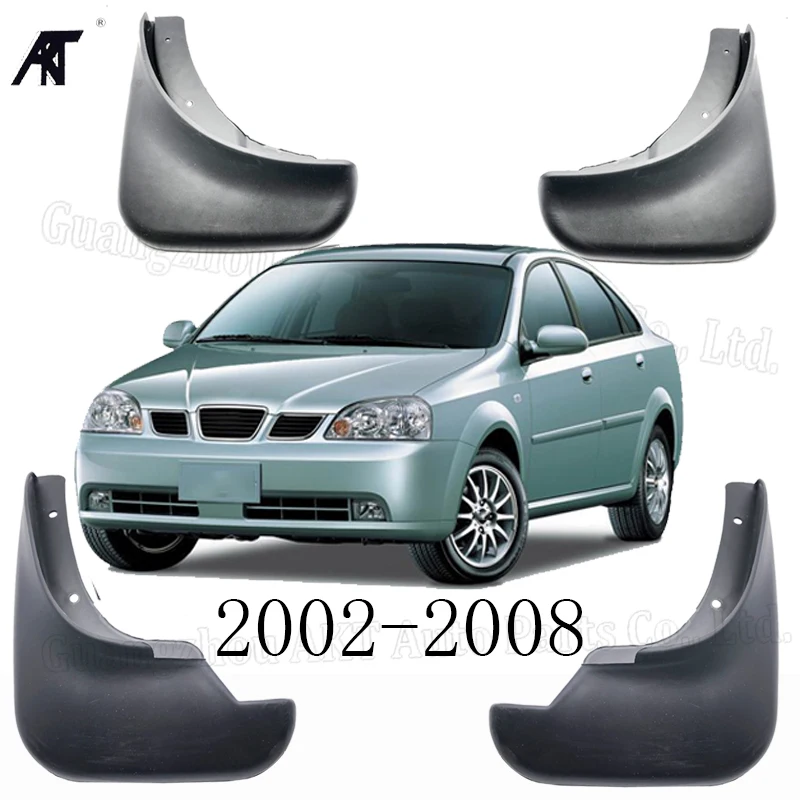 Mud Flaps For 02-08 Chevrolet Lacetti Optra Daewoo Nubira Sedan Holden Viva for Suzuki Forenza Mudflaps Splash Guards Mudguards