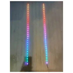 GHXAMP 1Meter 30LED Car Soft Light Strip Audio Level Indicator Colorful Music Spectrum Voice Remote Control Waterproof 6 Modes