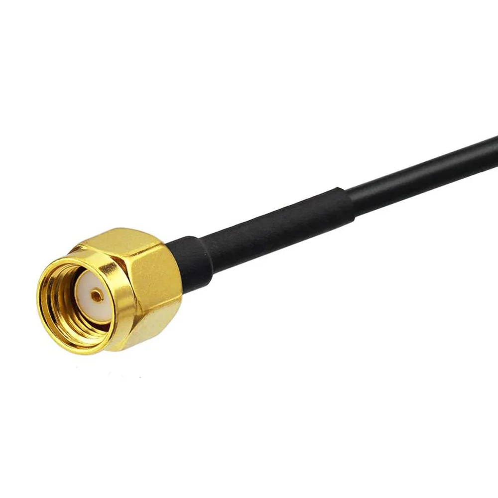 2 قطعة RP-SMA ذكر إلى RP-SMA واي فاي هوائي كابل RG174 3m-اللاسلكية Mini PCI Express PCIE بطاقة الشبكة واي فاي محول راوتر بوابة