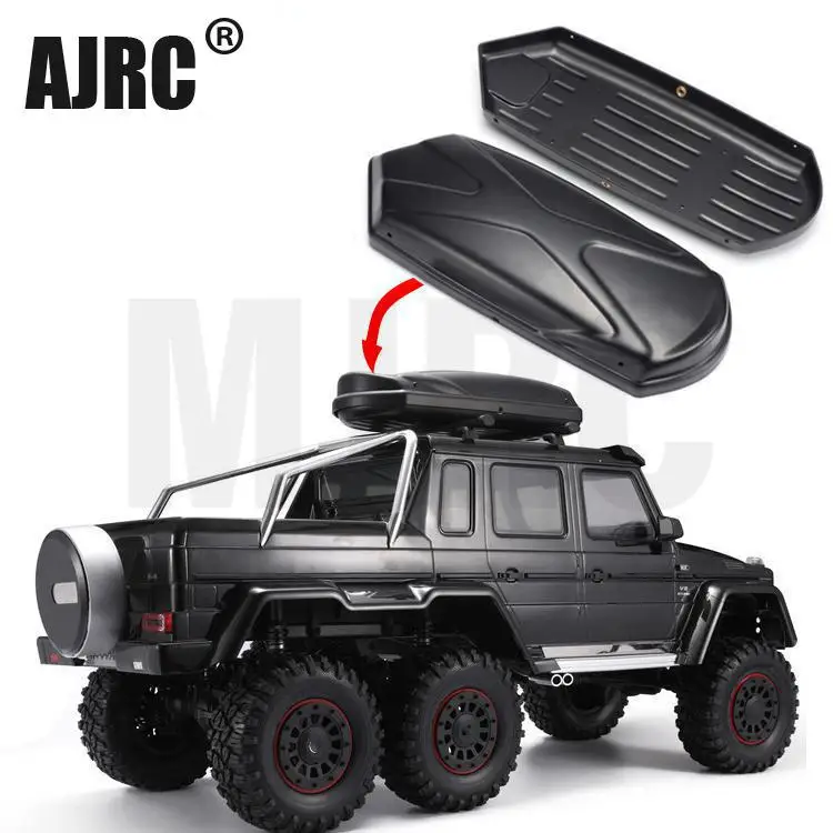 

Hdrc Roof Luggage Case With Fixed Rails Suitable For 1/10 Traxxas Trx4 Trx6 Scx10 Iii G500 G63 Amg Crawler Rc Car Upgra