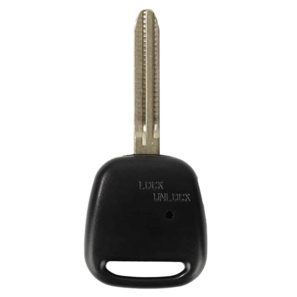 1Pc 2021 Auto 1 pulsanti sostituzione chiave Shell pulsanti remoti automatici Shell chiave per TOYOTA con Logo