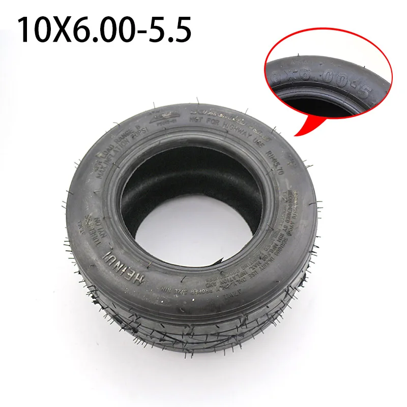 

NEW 10 Inch Widened Tire 10x6.00-5.5 Motorcycle Vacuum Road Off-road Tubeless Wheel for Mini-Harley Electric Vehicle