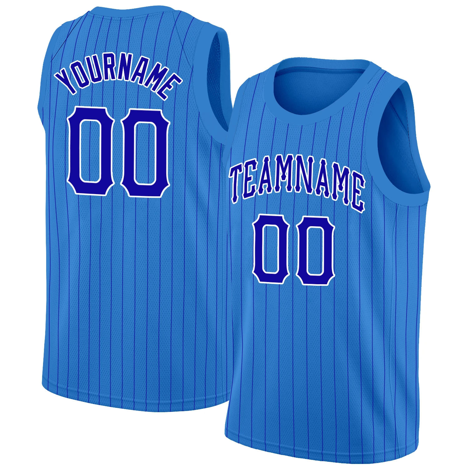 

Personalized Custom Men's Basketball Jersey Vertical Stripes Printed Basketball Shirt College Student Competition Training Youth