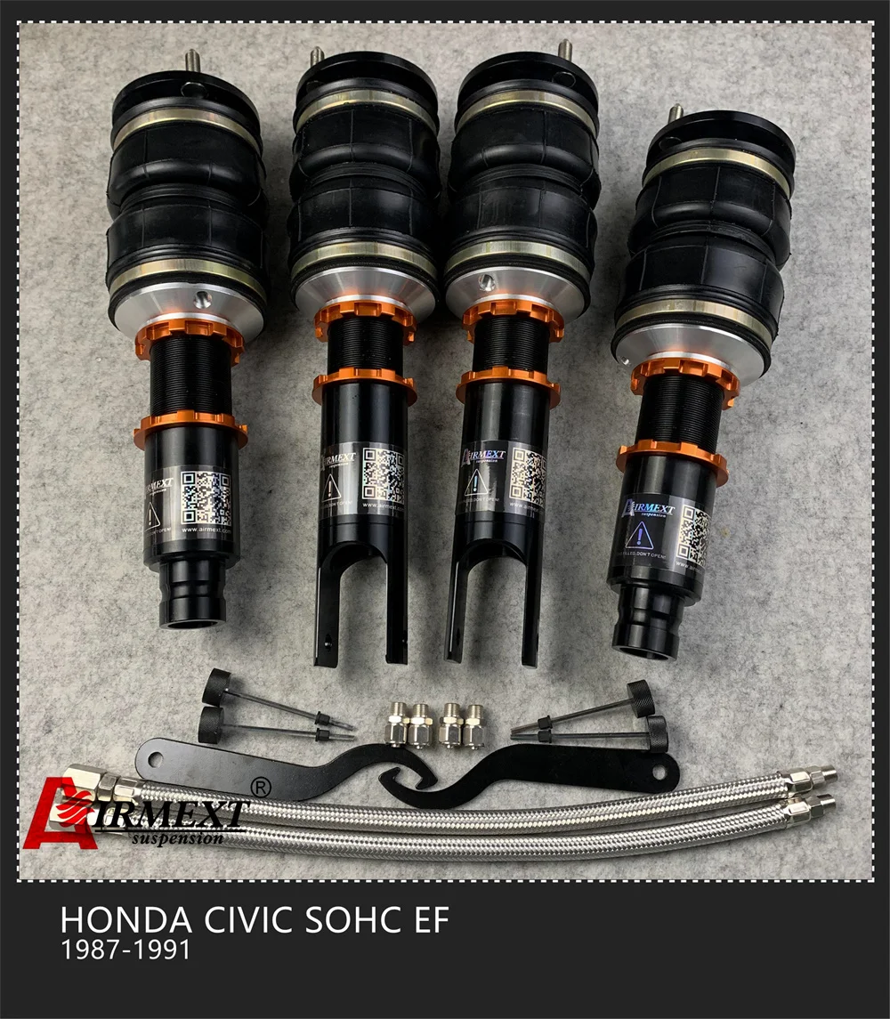 For HONDA CIVIC SOHC EF(1987-1991)/ Air suspension kit /coilover air spring /Auto parts/ air spring/pneumatic