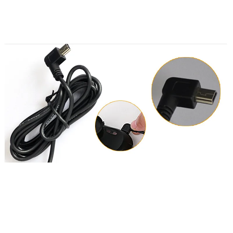 Car Charger DC Converter Module 12V 24V To 5V 1.5A Type-c Mini Micro USB Cable For Tachograph Navigation Low Voltage Protection