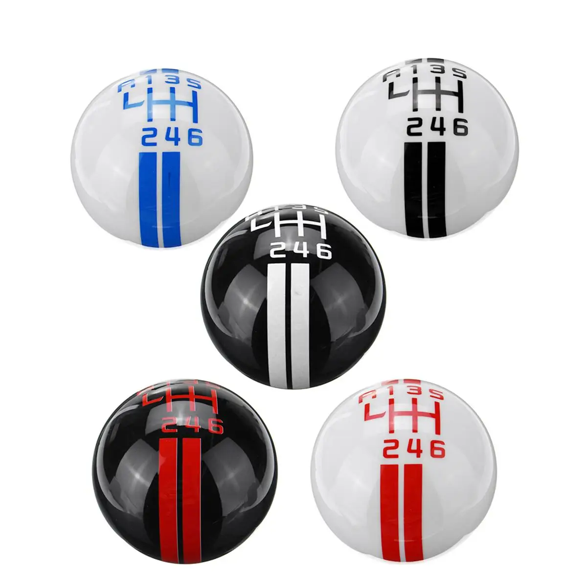 Universal 6 Speed Gear Shift Knob For Ford For Mustang For Peugeot For Mercedes Car Gear Shift Knob 6 Speed