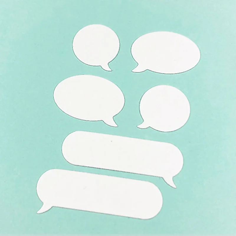 AliliArts Metal Cutting Dies Bubble dialog diy Scrapbooking Photo Album Decorative Embossing PaperCard Crafts Die 2020