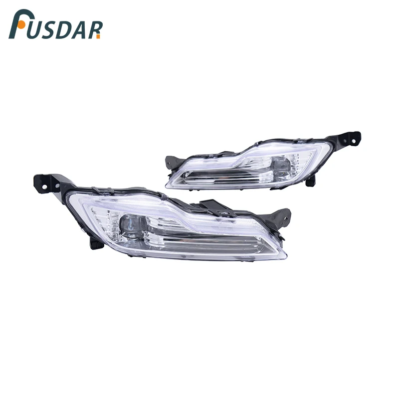 

1Pair LED Front Fog Lights Fog Driving Lamps Replacement Fit For Ford Mondeo/Fusion 2017