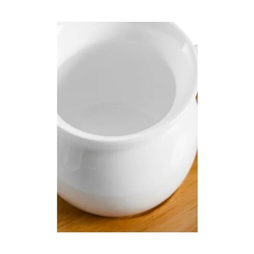 Heart Bamboo Dish Porcelain 12 Piece Navel White Coffee Cup Suit