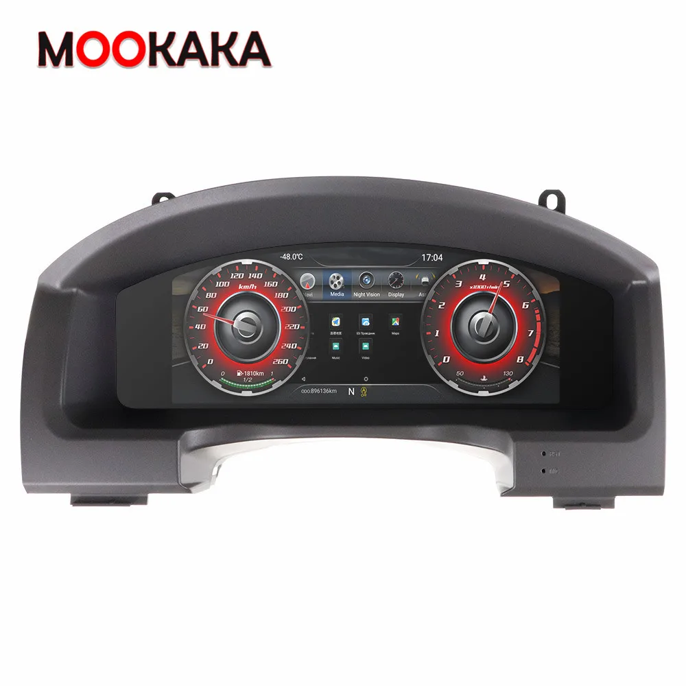 

For Digital Dashboard Panel For Toyota Land Cruiser 2008 2009-2020 Instrument Cluster Cockpit LCD Speedometer Multimedia Unit