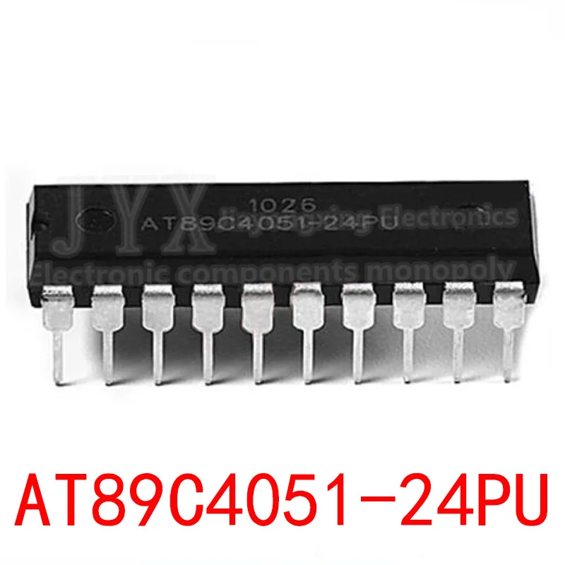 5pcs/lot AT89C4051-24PI AT89C4051-24PU AT89C4051 DIP IC MCU 8BIT 4KB FLASH 20DIP 89C4051 AT89C4051-24PC DIP-20