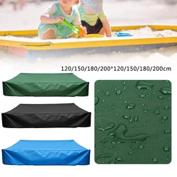 Sandbox Cover Sand Pit Square Waterproof Oxford Cloth Dust Cover Dustproof Protection with Drawstring Garden Sandpit Cover