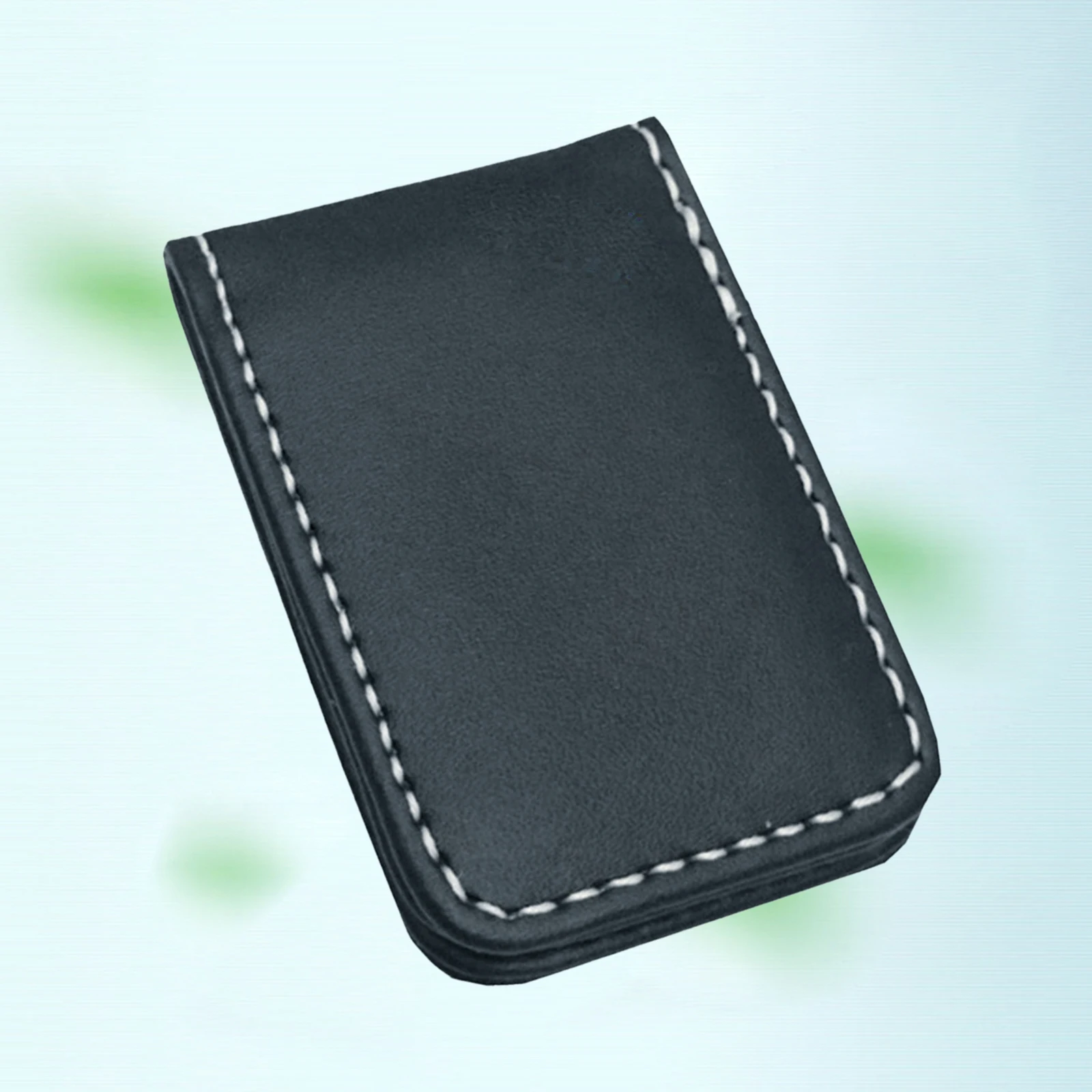 PU Leather Magnetic Money Clip Pocket Wallet Minimalist Wallet Slim Wallet Credit Business Cards Holder